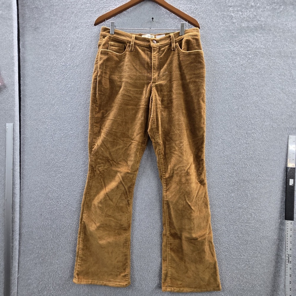 Universal Thread Women Pants 12/31R Brown Bootcut Corduroy Vintage